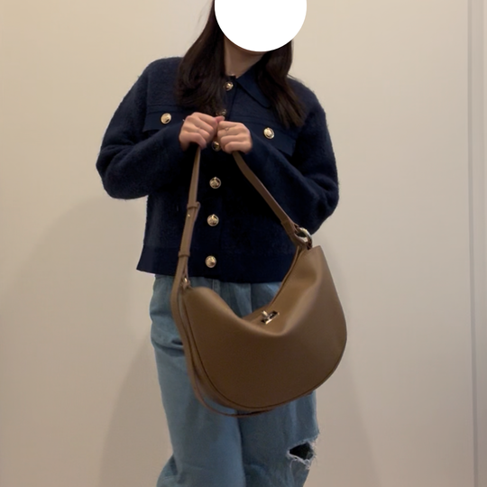 Fortune Cookie Bag / Milk Tea / 153cm