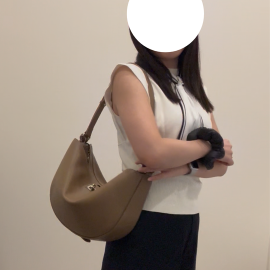 Fortune Cookie Bag / Milk Tea / 153cm
