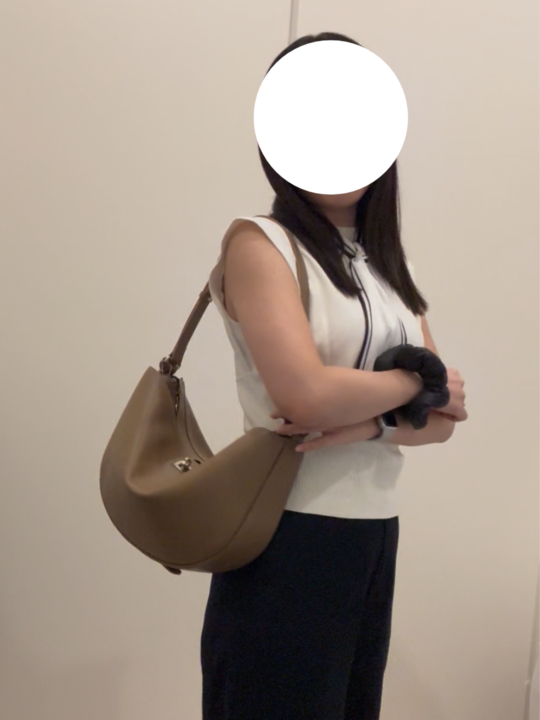 Fortune Cookie Bag / Milk Tea / 153cm
